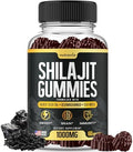 Gomitas de Shilajit 3 en 1 con Musgo Marino, Aceite de Semilla Negra y Ashwagandha - Suplemento Natural con 85+ Minerales, Hecho en EE. UU. (60 - imagen 1