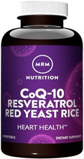 MRM Nutrition CoQ‑10 Resveratrol Arroz de Levadura Roja - CoQ-10 Fermentado, Trans-Resveratrol y Arroz de Levadura Roja, Soporte Natural - imagen 1