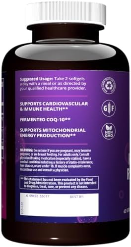 MRM Nutrition CoQ‑10 Resveratrol Arroz de Levadura Roja - CoQ-10 Fermentado, Trans-Resveratrol y Arroz de Levadura Roja, Soporte Natural - imagen 3