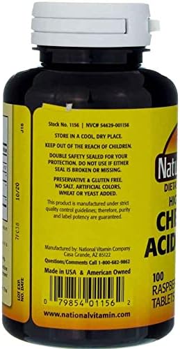 Nature's Blend Acidophilus Masticables Sabor Frambuesa - 100 Tabletas, Paquete de 2 - imagen 2