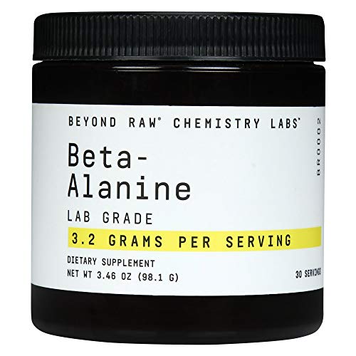Polvo de Beta-Alanina BEYOND RAW Chemistry Labs, Mejora el Rendimiento en Entrenamientos y Reduce el Dolor Muscular, 30 Porciones - imagen 2