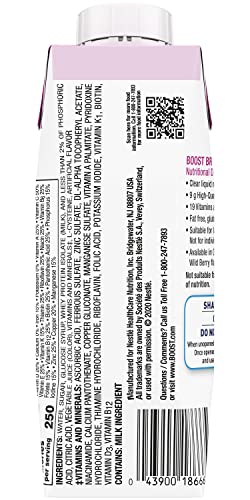 Bebida Nutricional Boost Breeze Sabor Frutos Rojos, 8 Oz (Paquete de 6) - imagen 2