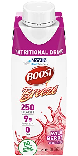 Bebida Nutricional Boost Breeze Sabor Frutos Rojos, 8 Oz (Paquete de 6) - imagen 4