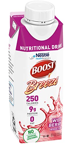 Bebida Nutricional Boost Breeze Sabor Frutos Rojos, 8 Oz (Paquete de 6) - imagen 5