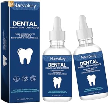 Gotas Transparentes de Fortalecimiento del Esmalte Cavity Healing Tooth Armor con Hidroxiapatita, Solución Diaria para la Salud Bucal y Defensa - imagen 1