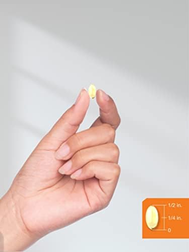 Cápsulas de Gel Suave de Vitamina E Horbäach | 400 IU | 268 mg | 300 Unidades | Fórmula Natural Sin OGM y Sin Gluten | D-Alfa Tocoferol - imagen 7