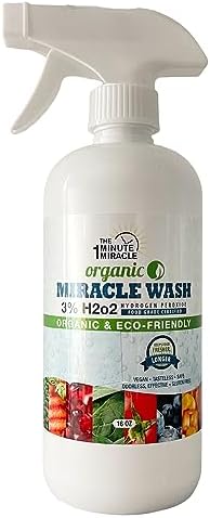 Peróxido de Hidrógeno al 3% Grado Alimenticio - Botella Spray de 16 oz - Recomendado por el libro The One Minute Cure y elegido por profesionales de - imagen 1