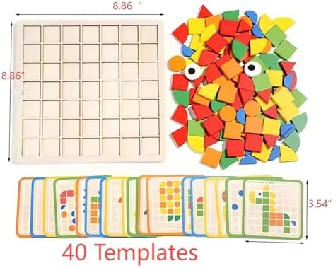 Actividades para la Demencia en Adultos Mayores, 120 Piezas de Rompecabezas de Madera, Juegos de Memoria para Personas con Alzheimer - imagen 2