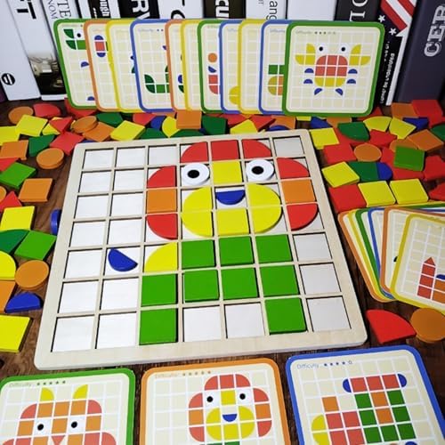 Actividades para la Demencia en Adultos Mayores, 120 Piezas de Rompecabezas de Madera, Juegos de Memoria para Personas con Alzheimer - imagen 6
