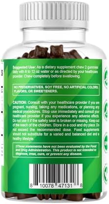 Gomitas de Musgo Marino Irlandés Vitamatic con Algas Marinas y Raíz de Bardana – Suplemento Botánico Vegano, No GMO – 60 Piezas - Paquete de 3 - imagen 8