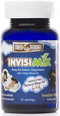 Tired Teddies InvisiMix Melatonina Baja 300 mcg - Mezcla Líquida Sin Sabor para Niños de 2 Años en Adelante, 90 Porciones - imagen 1