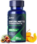 LincNutri Saw Palmetto para Hombres - Salud Prostática, Extracto de Aceite 320mg, 85% Ácidos Grasos, Aceite de Semilla de Calabaza y Ortiga, 60 - imagen 1