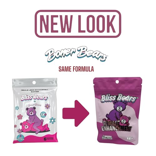 Gomitas Bliss Bears para Mujeres (Paquete de 2) - imagen 3