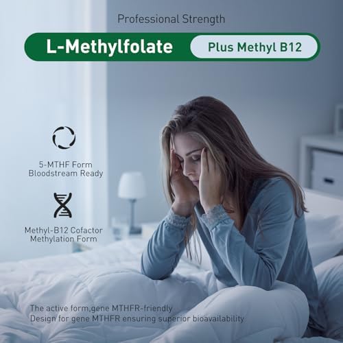 Simlike Folato Activo (5-MTHF) con Complejo de Vitaminas B, B12, B2 y B6 - Apoya la Metilación y Niveles Saludables de Homocisteína - Sin Gluten, Sin - imagen 2