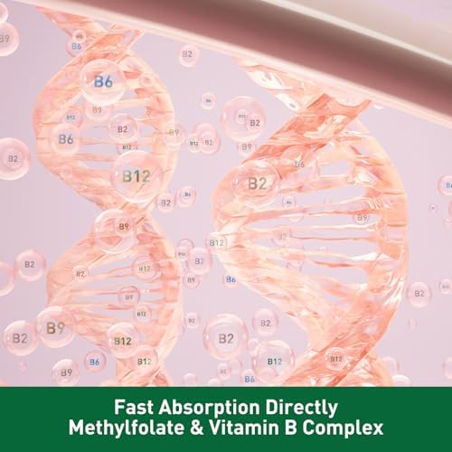 Simlike Folato Activo (5-MTHF) con Complejo de Vitaminas B, B12, B2 y B6 - Apoya la Metilación y Niveles Saludables de Homocisteína - Sin Gluten, Sin - imagen 5