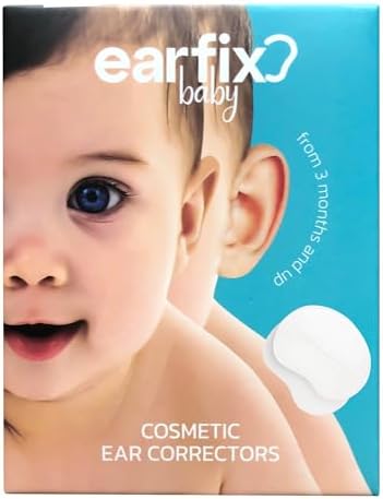 EarFix Corrector de Oídos para Bebés (Paquete de 8) – Parche Suave para Dar Forma a Oídos de Infantes de 3+ Meses – Cinta Hipoalergénica Impermeable - imagen 1