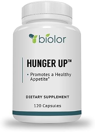Biolor HungerUp™ - Estimulante del Apetito (sin Rellenos Artificiales) - Pastillas Efectivas para Aumentar Peso con Extracto de Fenogreco - imagen 1