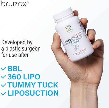 Suplemento Bruizex Lympho Flow para Drenaje Linfático, Apoya la Salud del Sistema Linfático, 60 Cápsulas con Quercetina - imagen 2
