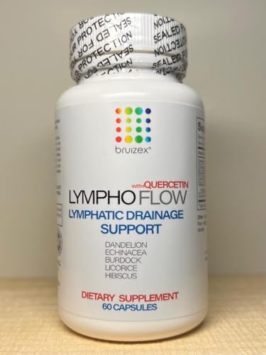 Suplemento Bruizex Lympho Flow para Drenaje Linfático, Apoya la Salud del Sistema Linfático, 60 Cápsulas con Quercetina - imagen 3