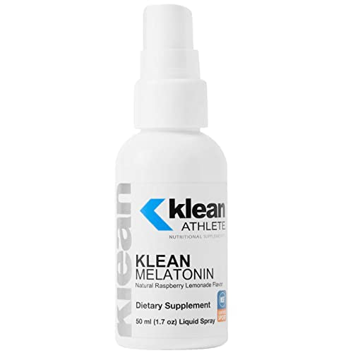 Klean Athlete Klean Melatonin | Suplemento para Dormir que Apoya Ciclos de Sueño Saludables y Recuperación | Spray Líquido de 1.7 Onzas | Sabor - imagen 1