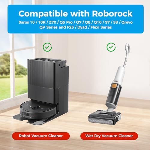 Solución de limpieza para pisos compatible con aspiradoras Roborock y limpiadoras en húmedo y seco, limpia profundamente sin dejar residuos. 1L, - imagen 2