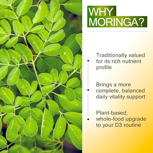 VITAMINA D3 K2 [Alta Dosis] 10,000 UI con Magnesio Glicinato 350mg, Zinc y Moringa - Soporte Óseo e Inmunológico - 200mcg K2 MK-7 - Softgels Sin OGM - imagen 7
