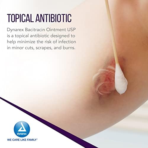 Pomada de Zinc Bacitracina Dynarex USP - Tratamiento para Cortes Menores, Erupciones por Pañal e Irritaciones - 1 Tarro - 15 oz / 425 Grams (El - imagen 4