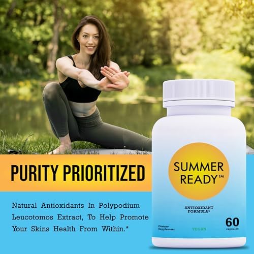 Cápsulas Suplemento para el Cuidado de la Piel - Nicotinamida/Niacinamida/Niacina 500mg (Vitamina B3) y Extracto de Polypodium Leucotomos 480mg, Rica - imagen 6