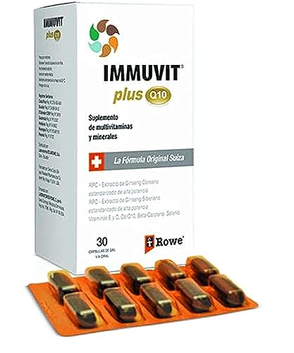MIMMUVIT PLUS Q10 Multivitamínico con Extractos de Ginseng Original - 60 Cápsulas - imagen 3