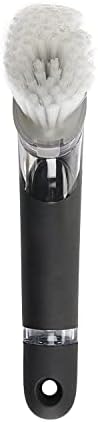 Cepillo de Cocina OXO de Acero Inoxidable con Dispensador de Jabón y 2 Refills para Cepillo - imagen 2