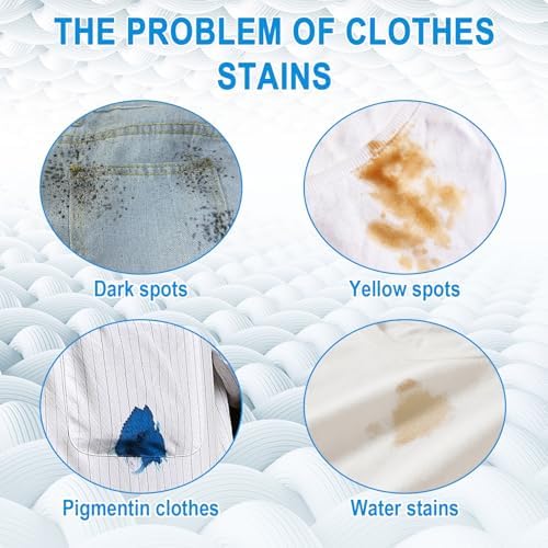 Removedor de Manchas para Ropa 2 Piezas, Spray Emulsificador No Iónico, Limpiador Potente con Enzimas Activas para Lavado de Ropa - imagen 4
