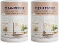 THE CLEAN PEOPLE Limpiador para Fregaderos y Baños - Elimina Manchas Difíciles, Grasa y Olores - 2 Piezas, Aroma a Cítricos - imagen 1