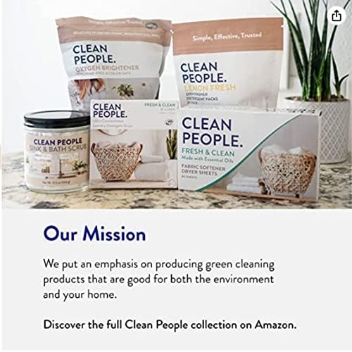 THE CLEAN PEOPLE Limpiador para Fregaderos y Baños - Elimina Manchas Difíciles, Grasa y Olores - 2 Piezas, Aroma a Cítricos - imagen 6