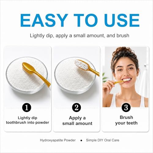 iReaLax Polvo de Hidroxiapatita Microcristalina 100% Pura 42.5g (1.5 oz) | Polvo No Nano para Dientes | Formulaciones DIY | Cristales Mcha sin Sabor - imagen 3