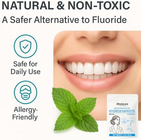 iReaLax Polvo de Hidroxiapatita Microcristalina 100% Pura 42.5g (1.5 oz) | Polvo No Nano para Dientes | Formulaciones DIY | Cristales Mcha sin Sabor - imagen 8