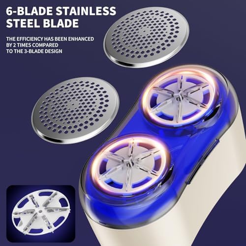 Desfibradora de Telas Profesional, Removedor Eléctrico de Pelusa para Suéteres, Abrigos, Sofás y Telas Delicadas. Carga Tipo-C, Eficiente y Seguro. - imagen 6