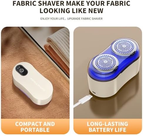Desfibradora de Telas Profesional, Removedor Eléctrico de Pelusa para Suéteres, Abrigos, Sofás y Telas Delicadas. Carga Tipo-C, Eficiente y Seguro. - imagen 8