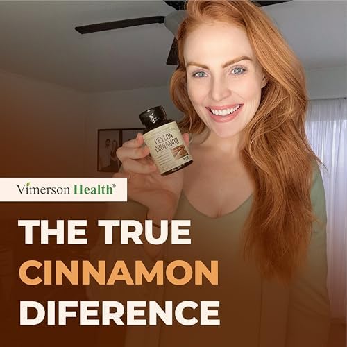 Cápsulas de Canela de Ceylán Orgánica - Suplementos de Canela Verdadera para Balance de Inflamación, Función Cognitiva y Soporte Antioxidante. 60 - imagen 6