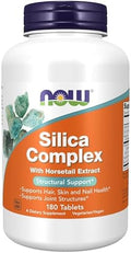 NOW Foods - Complejo de Sílice Vegetariano 500 mg - 180 Tabletas - imagen 1