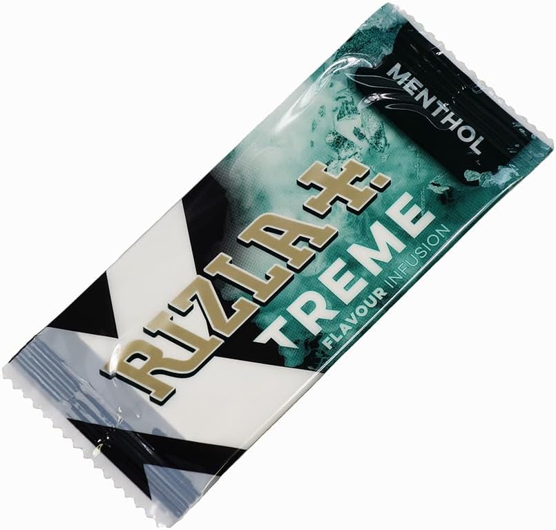 Tarjetas de Aroma RIZLA Menthol XTreme - 25 Tarjetas por Caja - 1 Caja - imagen 3