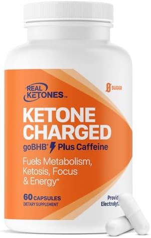 Cápsulas de Sales BHB Keto - Cápsulas de BHB con Sodio, Calcio, Magnesio y Cafeína - Suplemento de Cetonas Exógenas para Energía, Enfoque y Cetosis - imagen 1