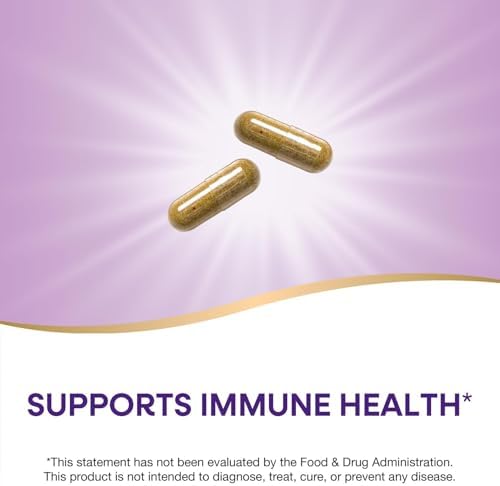 Echinacea Goldenseal de Nature's Way, Mezcla Premium, Apoya la Salud Inmunológica, 900 mg por 2 Cápsulas, 100 Cápsulas Veganas y No GMO - imagen 3
