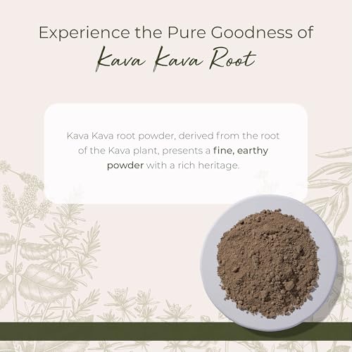 Polvo de Raíz de Kava Kava Starwest Botanicals - Hierba Secada para Té y Bebidas, Piper Methysticum Natural, Silvestre, Finamente Molido, Kosher - - imagen 2