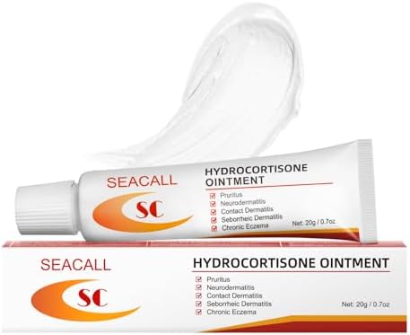 Crema de Hidrocortisona Seacall - Alivio Antipicazón para Eccema, Dermatitis e Irritaciones Cutáneas | Tratamiento Tópico de Máxima Fuerza - imagen 1