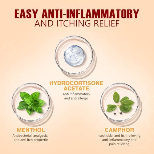 Crema de Hidrocortisona Seacall - Alivio Antipicazón para Eccema, Dermatitis e Irritaciones Cutáneas | Tratamiento Tópico de Máxima Fuerza - imagen 4