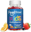 Gomitas Multivitamínicas Feel Great para Niños | Sabor Cítrico y Fresa | Con Vitamina D para Huesos, Músculos e Inmunidad | 45 Días de Suministro - imagen 1