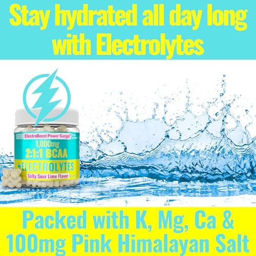 Gomitas SHIZAM BCAA Electrolitos: Energía con Aminoácidos de Cadena Ramificada, Potasio y Sodio para Ciclistas y Corredores, Suplemento Mineral en - imagen 4