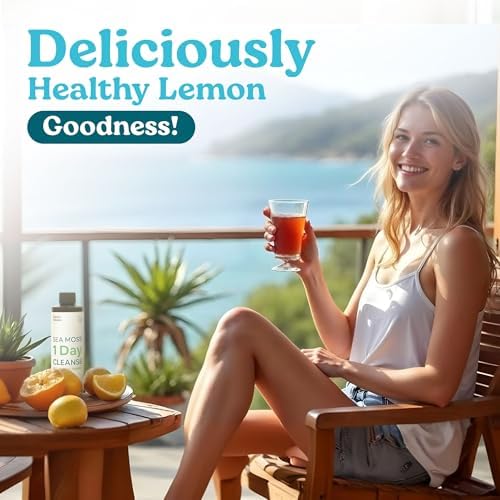 Atlantic Naturals - Bebida Detox de 1 Día para Limpiar el Colon - Suplemento de Musgo Marino para Hombres y Mujeres, Salud Digestiva, Energía y - imagen 7