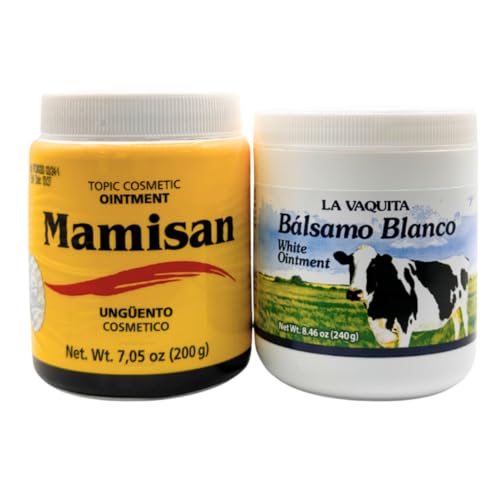 Bálsamo Blanco La Vaquita (240g) y Ungüento Cosmético (200g) – Aumenta la Intensidad del Entrenamiento, Promueve la Sudoración y Apoya la - imagen 1