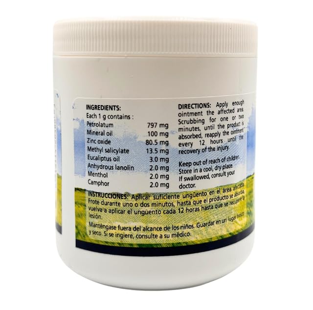 Bálsamo Blanco La Vaquita (240g) y Ungüento Cosmético (200g) – Aumenta la Intensidad del Entrenamiento, Promueve la Sudoración y Apoya la - imagen 8